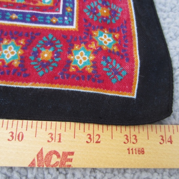 Chance Encounters Scarf Women's Floral print 100% Rayon Fall Soft MADE IN ITALY - Picture 8 of 8